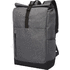 Hoss rullattava reppu kannettavalle tietokoneelle, 15,6" 12L, harmaa, musta liikelahja logopainatuksella